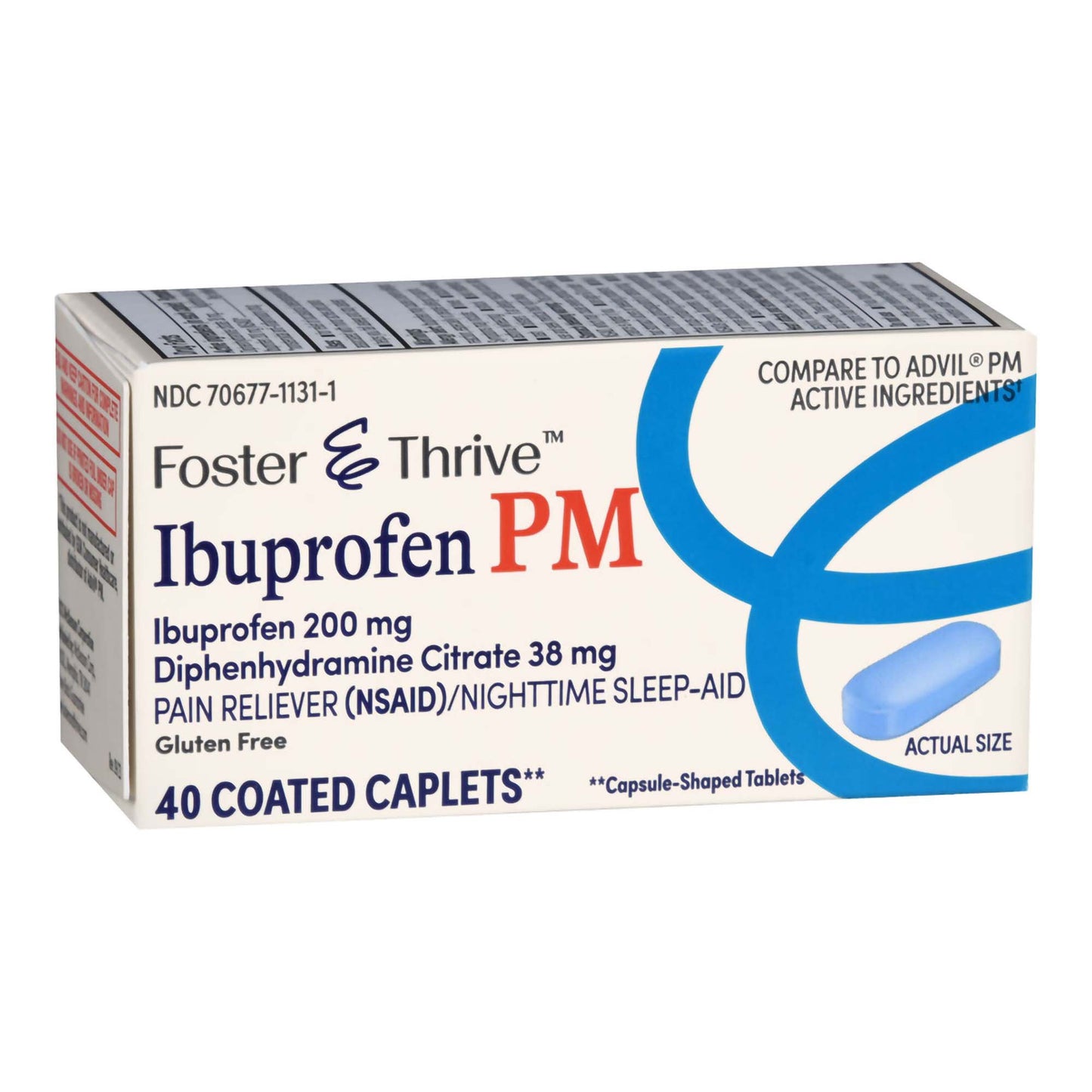 IBUPROFEN PM, CAPL FT SM 200-38MG(40/BT)