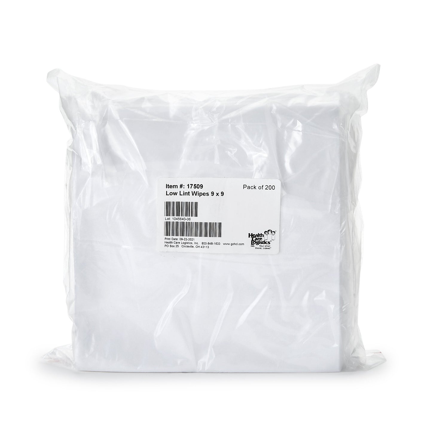 WIPE, LAB EQUIP LINT FREE 9X9 (200/PK)