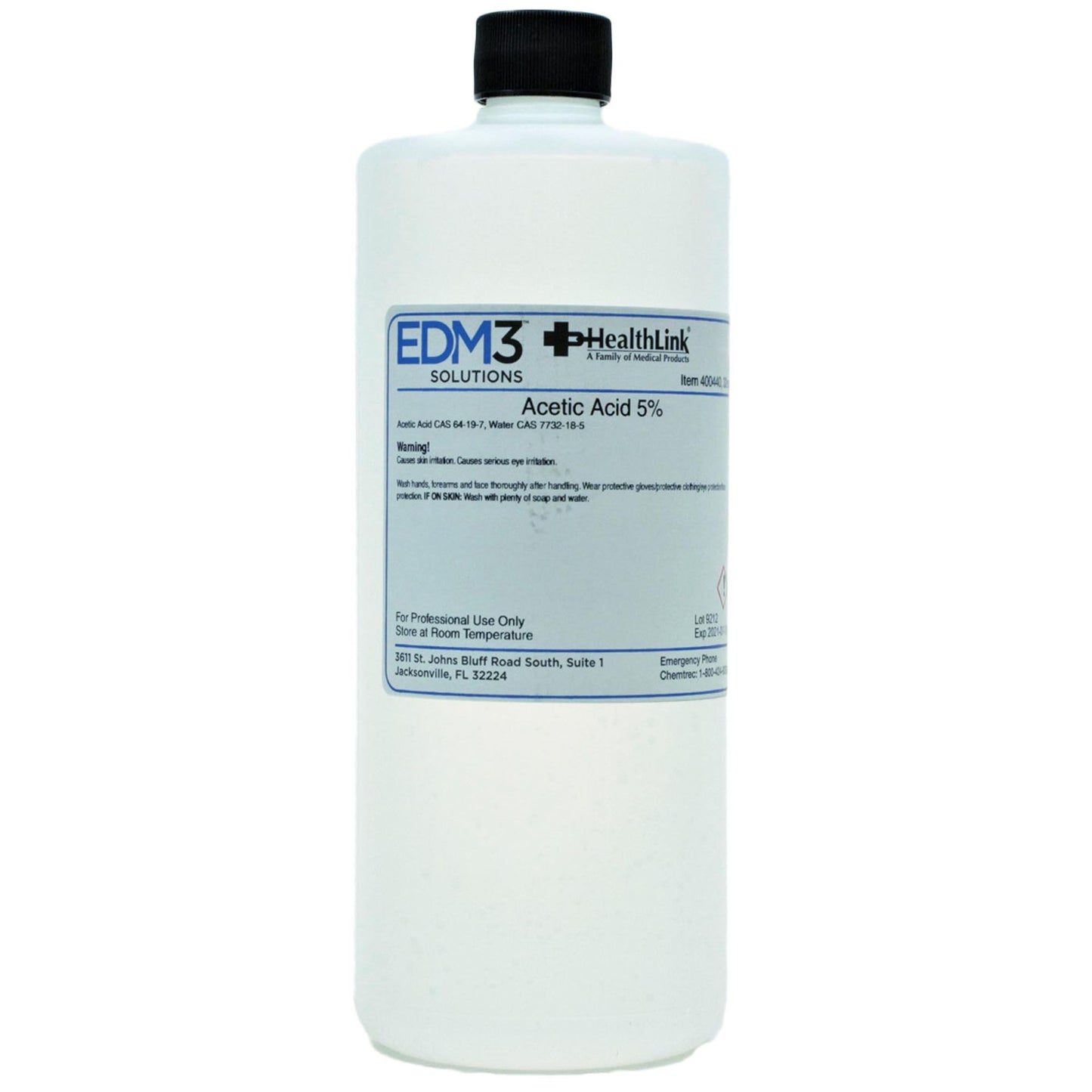 ACID, ACETIC 5% 32OZ BICINF