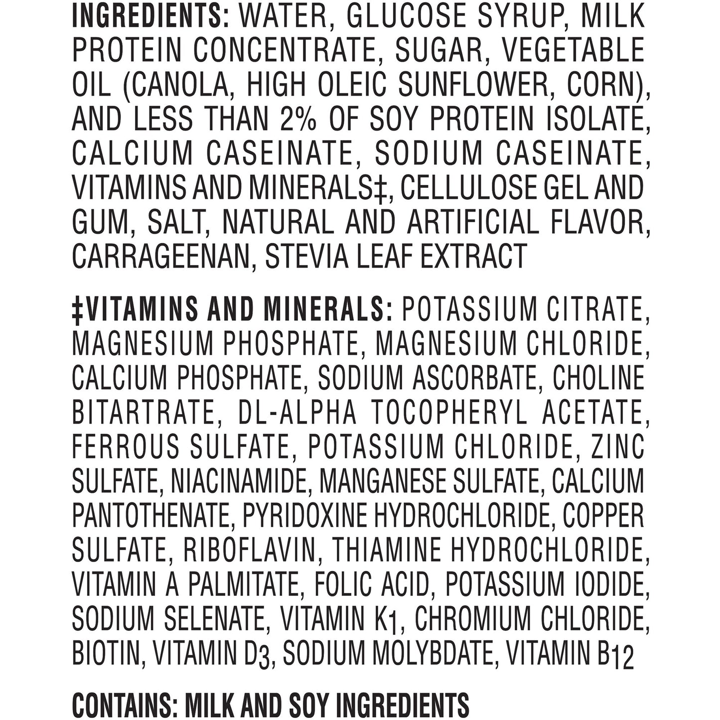 BOOST, HI PROTEIN VAN 8OZ (6/PK 4PK/CS)