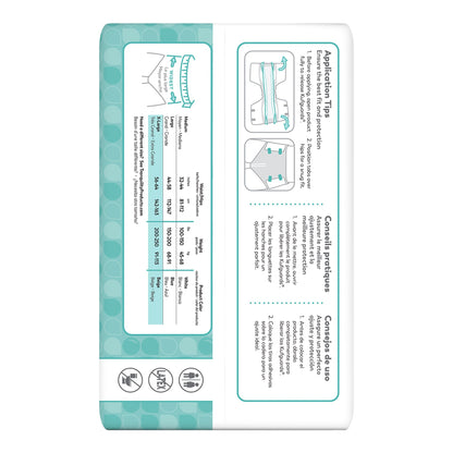 BRIEF, INCONT TRANQ ESSENT BRTHABL WHT XLG (25/BG 4BG/CS)
