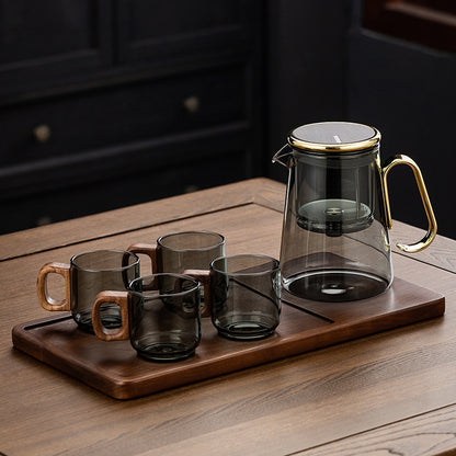 Teapot Tea Water Separation Elegant Cup Tea Set