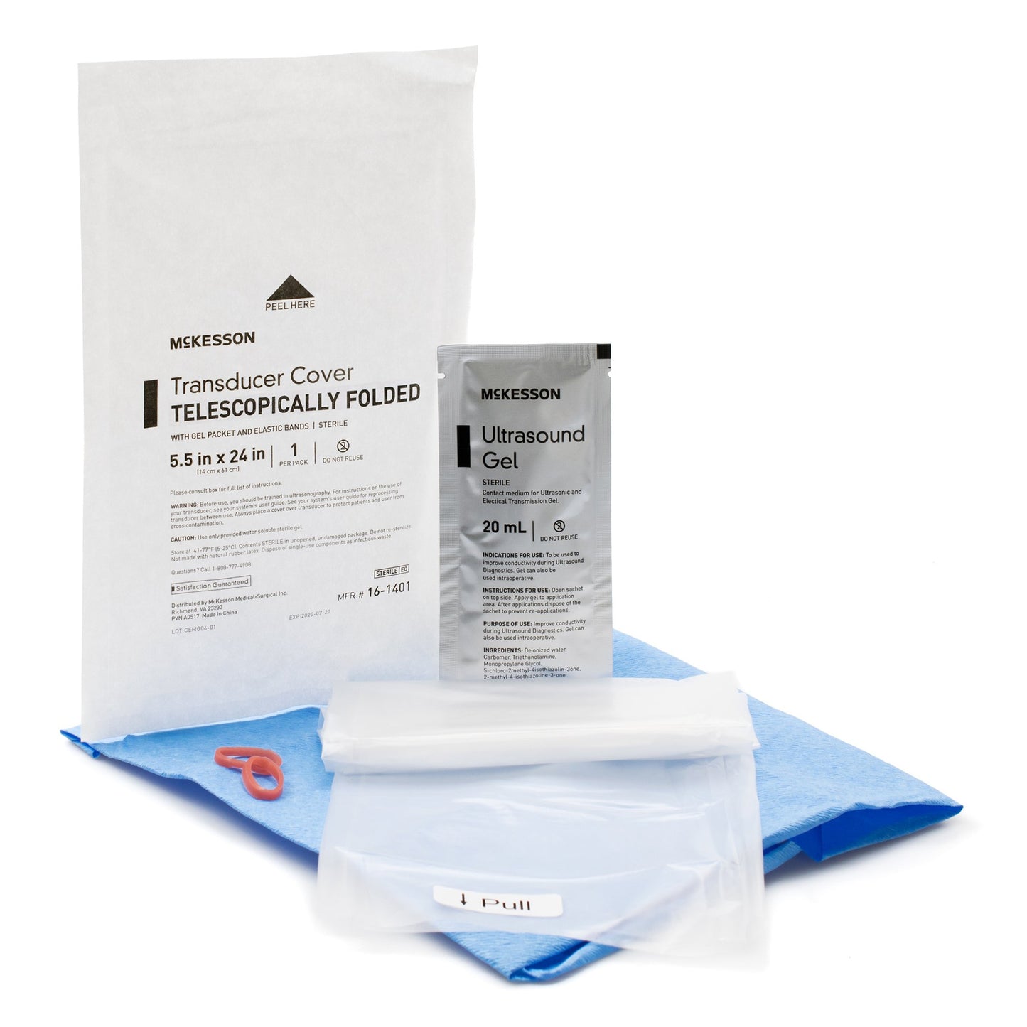 COVER, TRANSDUCER LF STR 14CMX61CM (24/BX 10BX/CS)