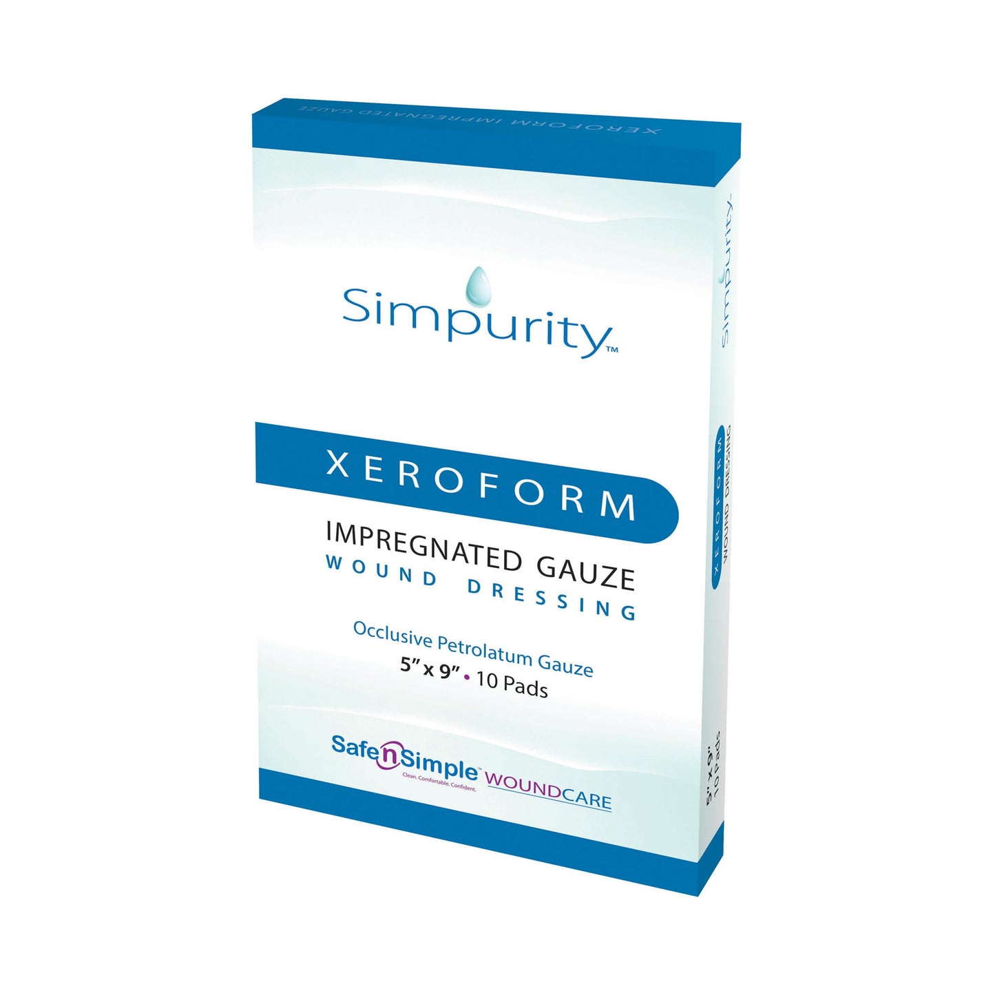 DRESSING, XEROFORM IMPREGNATEDGAUZE 5"X9" (10/BX 10BX/CS)