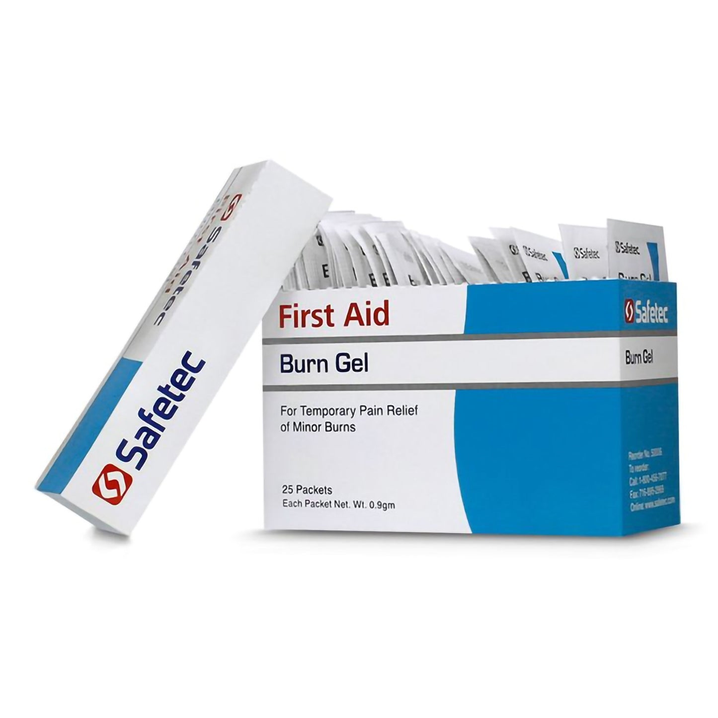 GEL, BURN SAFETEC .9GM BULK (25/BX 36BX/CS)