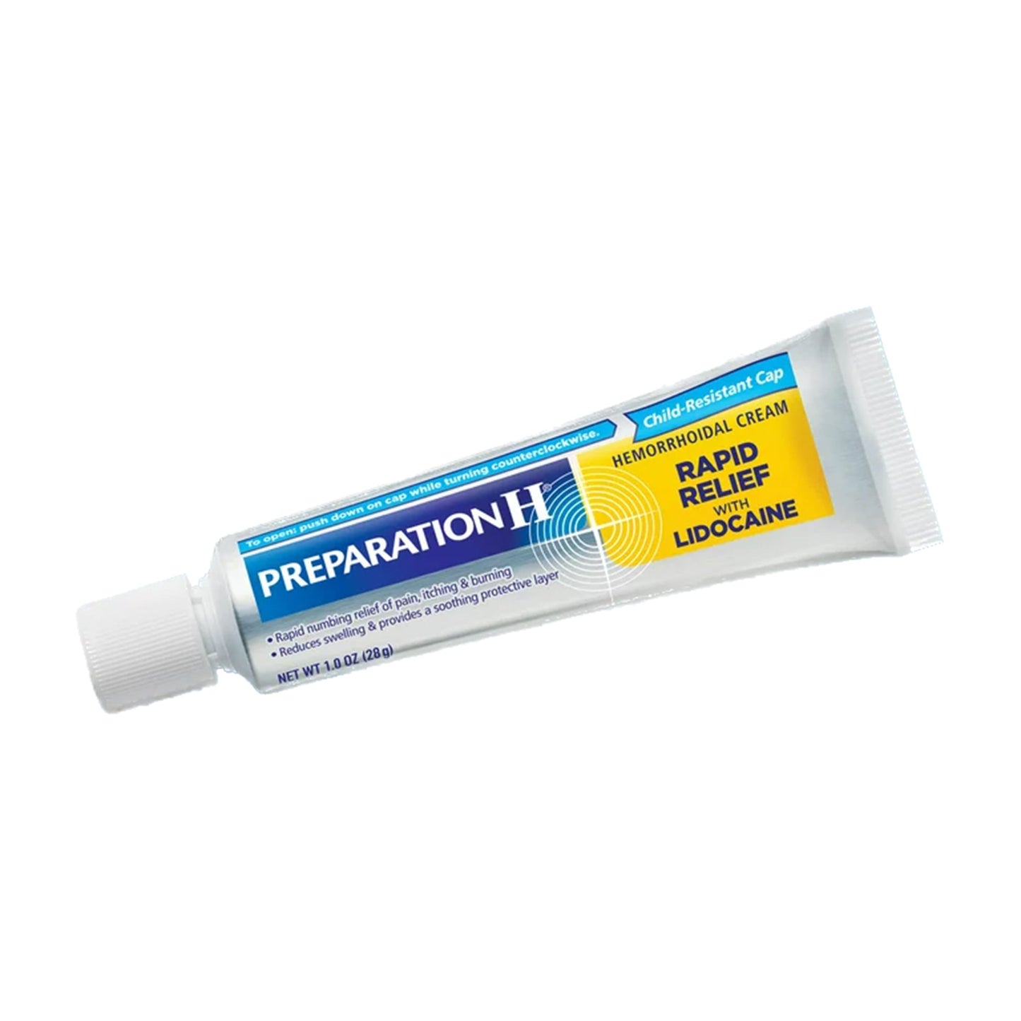 PREPARATION H, CRM HEMORRHOIDAL RAPID RELIEF 5%-0.25% 1OZ