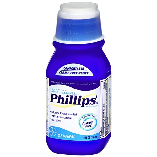 PHILLIPS MILK OF MAGNESIA, LIQREG 400MG/5ML 12OZ