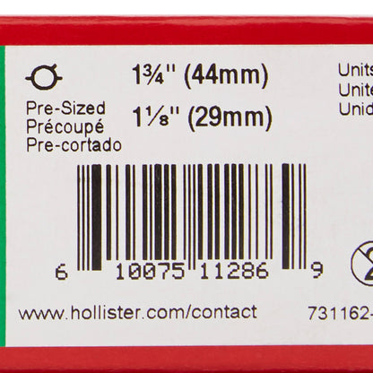 FLANGE, FLAT W/TAPE 29MM (5/BX)