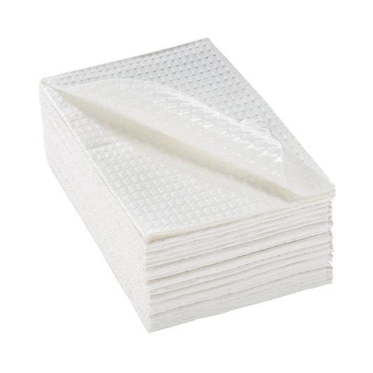 TOWEL, PRO 3PLY/POLY WHT 13X18(500/CS)