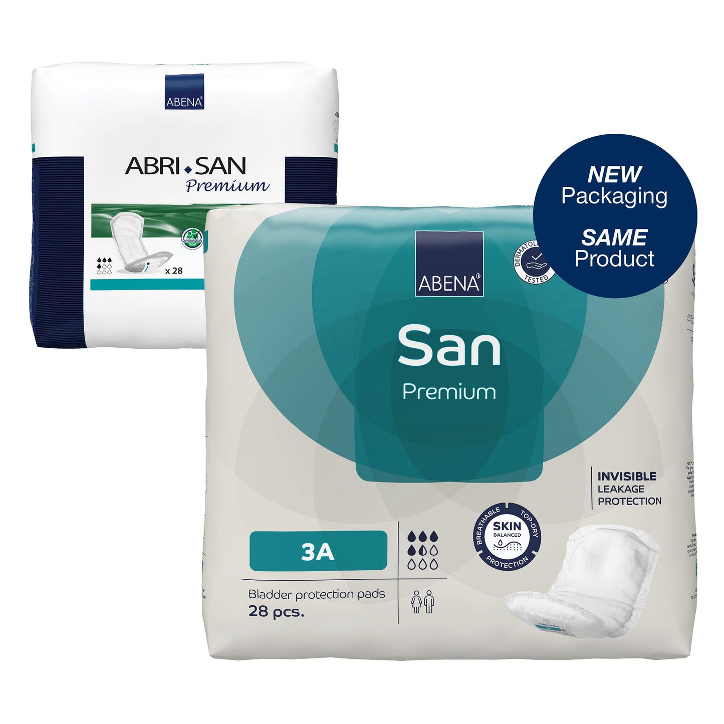 PAD, BLADDER CNTRL ABENA SANI ADLT 3A (28/PK 7PK/CS)