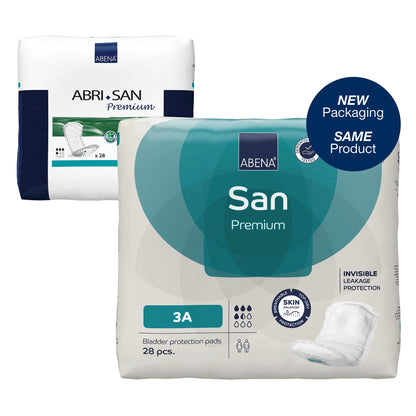 PAD, BLADDER CNTRL ABENA SANI ADLT 3A (28/PK 7PK/CS)