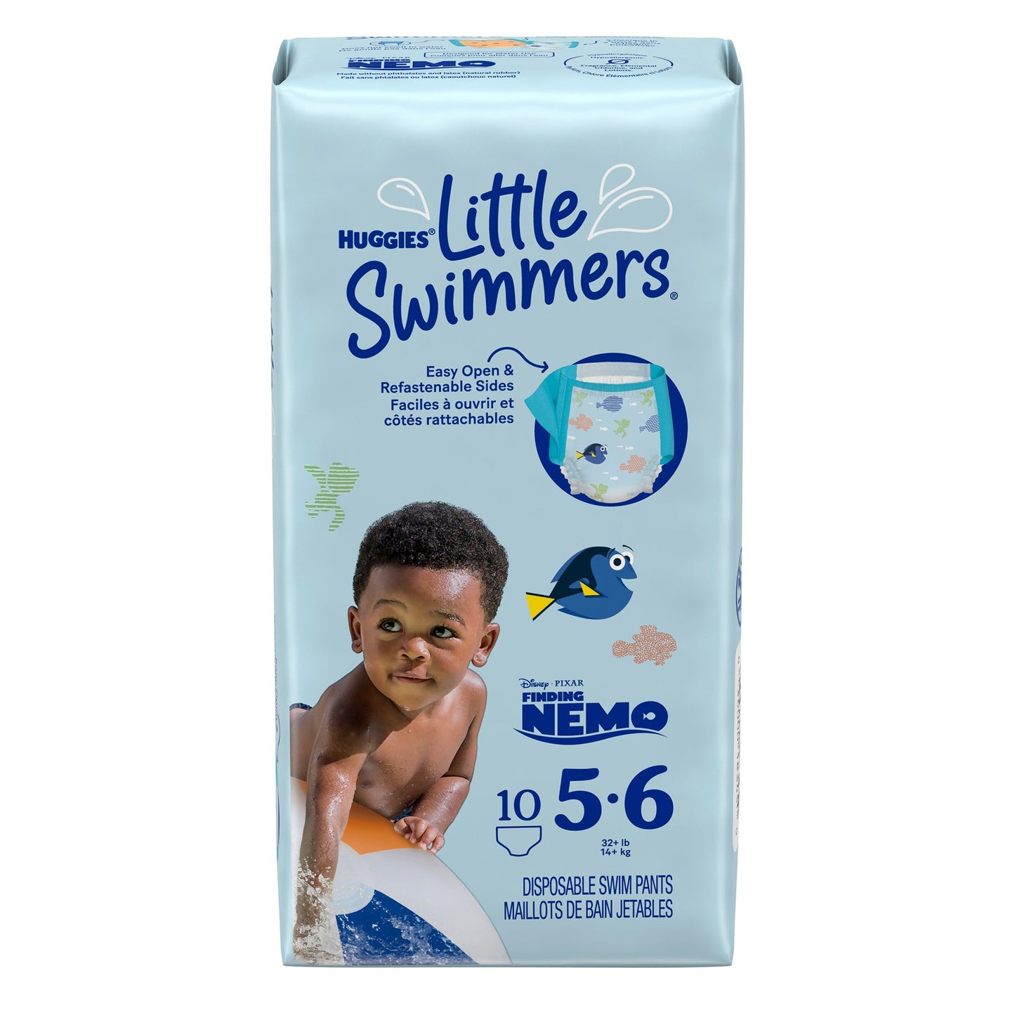 PANTS, SWIM HUGGIES LG (10/PK 8PK/CS) KIMCLK
