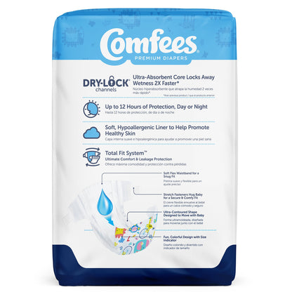 DIAPER, BABY COMFEES SZ7 (20/BG 4BG/CS)