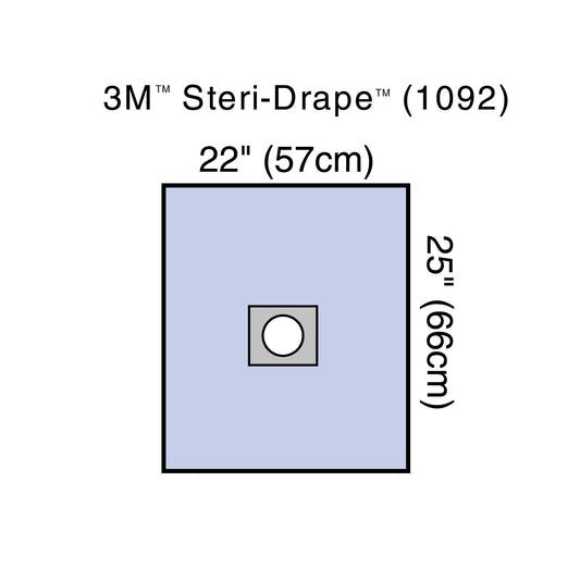 DRAPE, MINOR PROCEDURE (25/BX)3M
