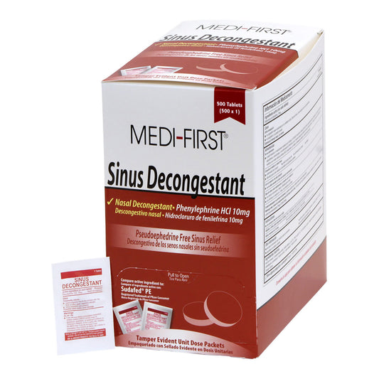 DECONGESTANT, SINUS NONPSEUDO (500/BX)