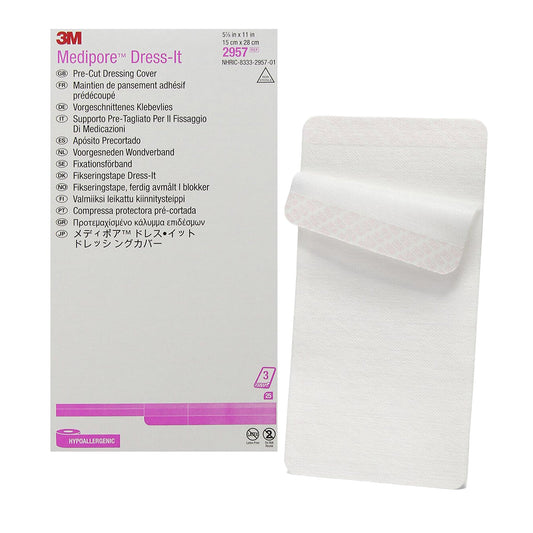 COVER, DRESSING PRECUT 6"X11" (25/BX) 3M