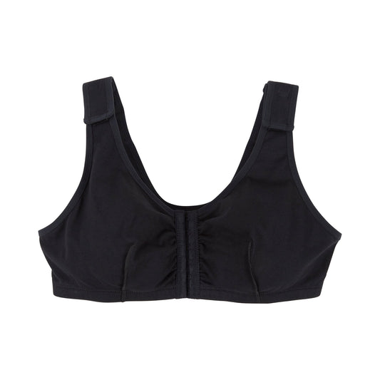 SUPPORT, SURGI-BRA II BREAST COTTON BLK LF 40B/C/D