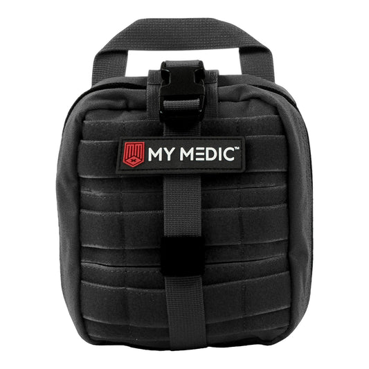 FIRST AID KIT, MYFAK STD 100PCNYLON BAG BLK 7.5X6.5X5"