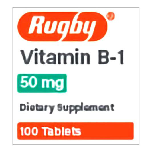 VITAMIN B-1, TAB 50MG (100/BT)