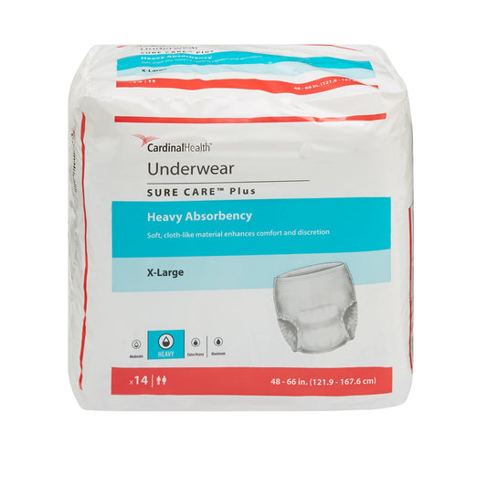 UNDERWEAR, SURECARE XLG 54"-64" (14/BG 4BG/CS) KENICO
