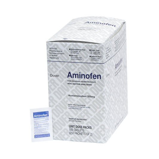 AMINOFEN/ACETAMIN TAB 325MG 250 X 2 UD BX