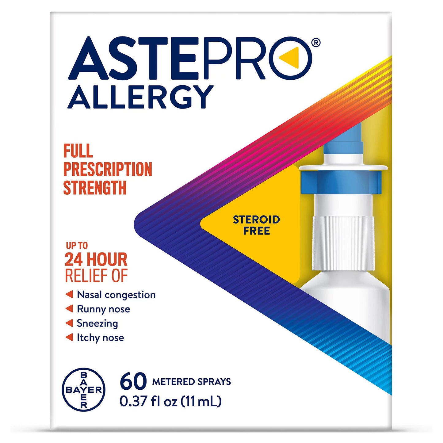 ASTEPRO ALLERGY, SPR NASAL 205.5MCG 60METERED SPRAYS