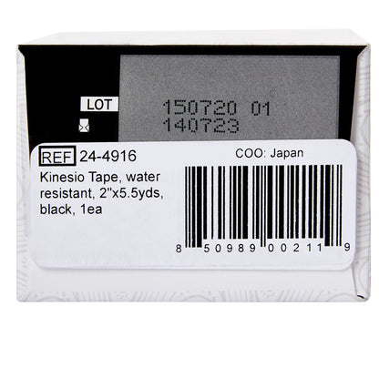 TAPE, ADH KINESIO BLK 2"X5.5YD