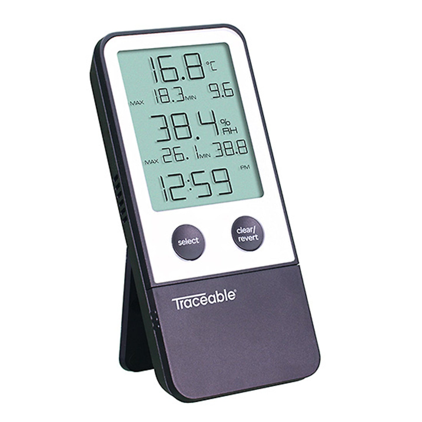 THERMOMETER TRACE DIG COMBO THERMOM/CLOCK/HUMIDITY MONITOR