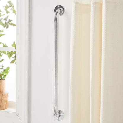 BAR, GRAB FALL PREVENTION KNURLED CHROME 24" (3/BX