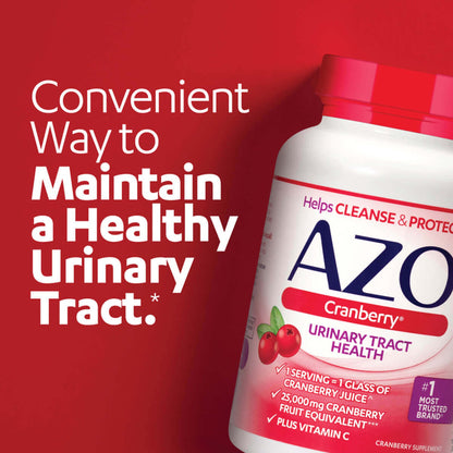 AZO CRANBERRY, SGEL M/S (100/BTL)