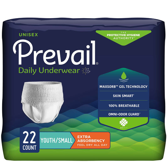 BRIEF, PULLUP PREVAIL YTH (22/PK 4PK/CS)