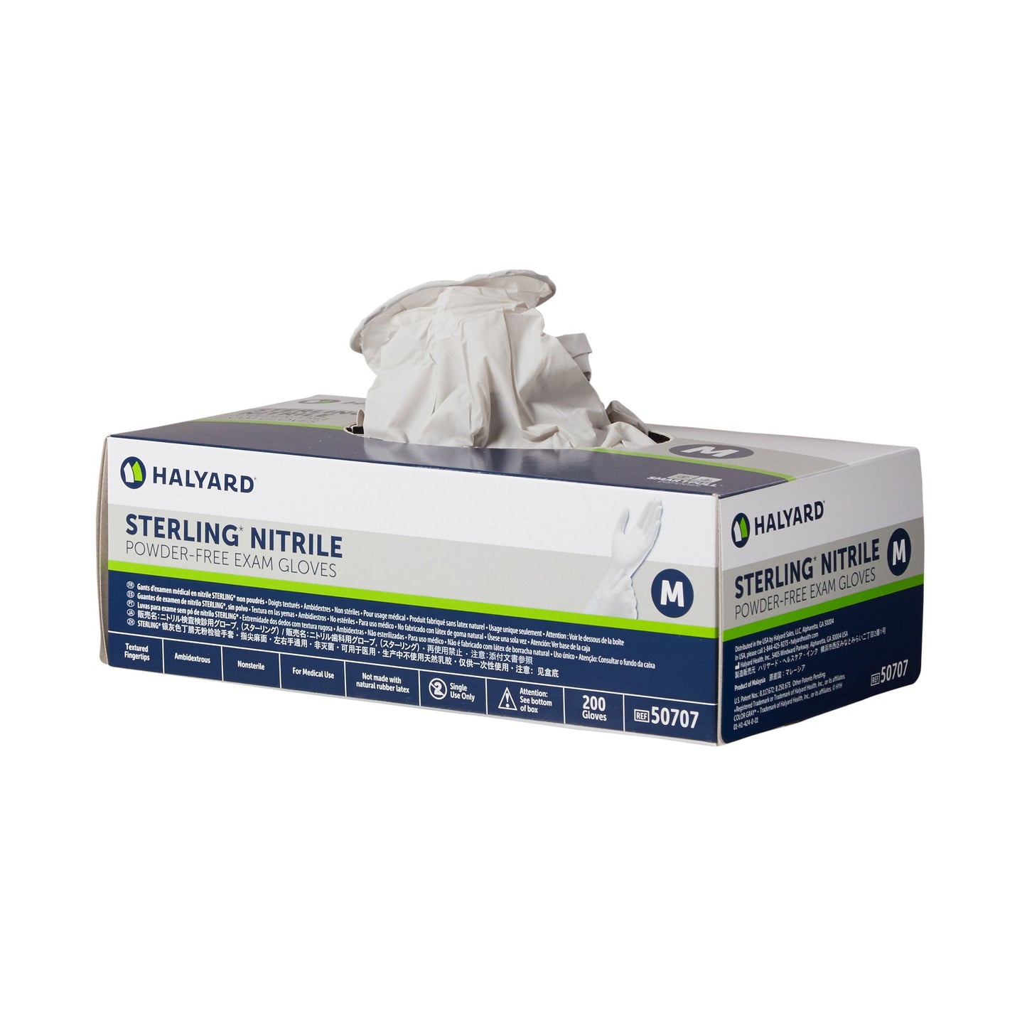 GLOVE, EXAM NTRL MED N/S CHEMO(200/BX 10BX/CS)