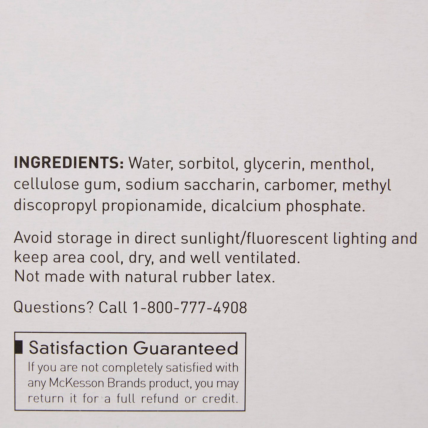 ORAL FOAM SWABSTICK, W/DENTIFRICE MINT (250/BX 4BX/CS)