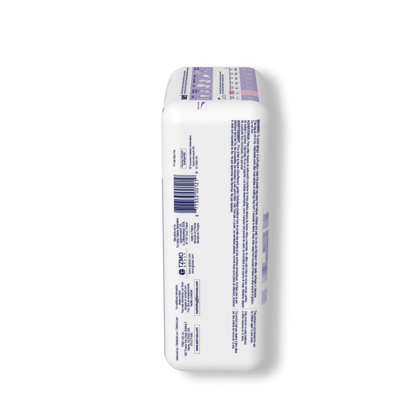 PAD, SENI LADY LT REG (30/PK 6PK/CS)