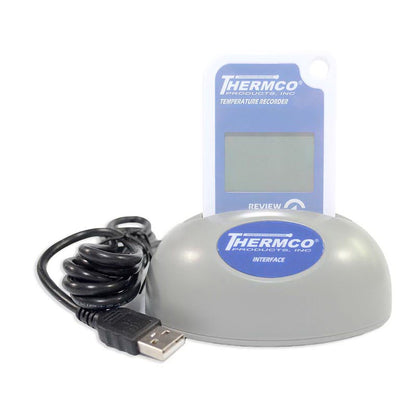 THERMOMETER, LAB W/DATALOGGER & DOCKING STATION