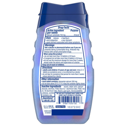 TUMS, TAB CHEW X-STRNTH 750 ASTD BERRIES BITES (32/BT)