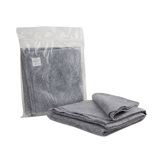 BLANKET, STRETCHER POLY GRY 40"X80" (24/CS) MGM16C