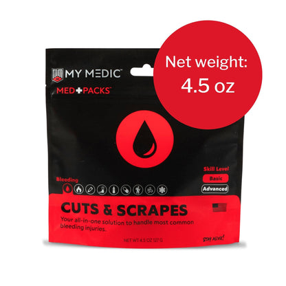 FIRST AID PACK, CUTS & SCRAPESALL-IN-ONE