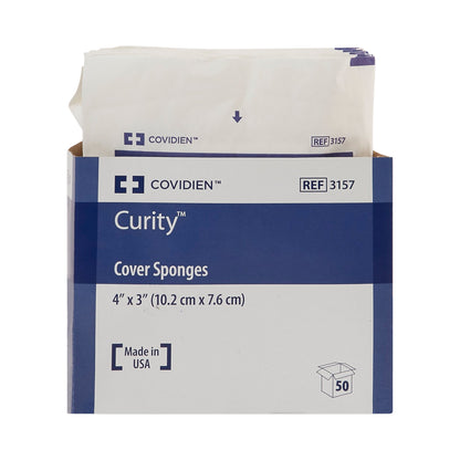 SPONGE, CVR 4"X3" STR 2'S (2/PK 25PK/TR 24TR/CS) KENDAL