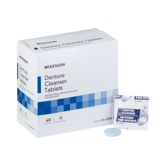 CLEANSER, DENTURE EFFERVESCENT(40/BX 12BX/CS)