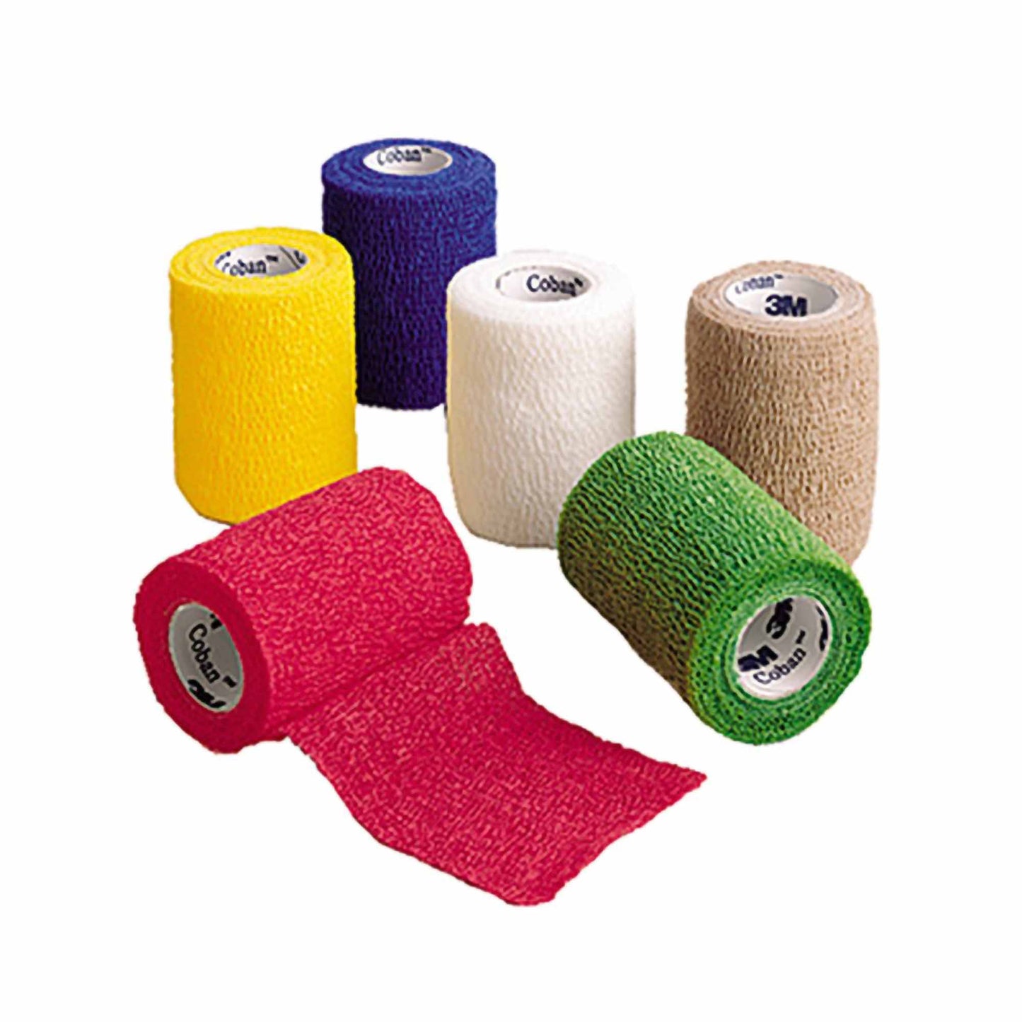 BANDAGE, COBAN ELAS BLU 3"X5YDS (24/BX) 3M