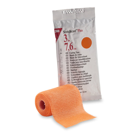 TAPE, CAST SCOTCHCAST 3"X4YDS BRT ORG (10/BX) 3MORTH