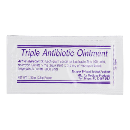 TRIPLE ANTIBIOTIC OINT 1/57OZ25/BX 36BX/CS