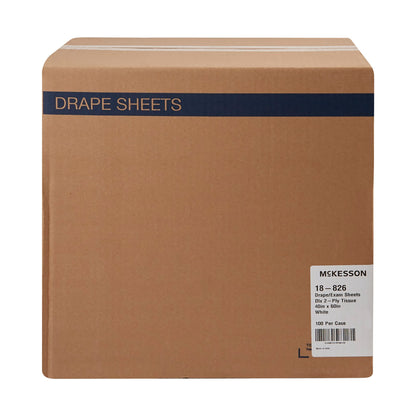 SHEET, DRAPE 2PLY WHT 40X60 (100/CS)
