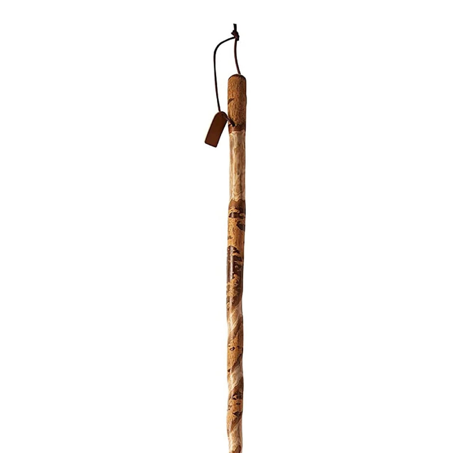 STICK, WALKING WOOD BRAZOS 55 TWISTED AMERICAN HARDWOOD 55"