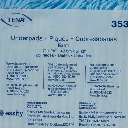 UNDERPAD, HARMONIE EXT 17X24 (25/PK 12PK/CS) SCAPER