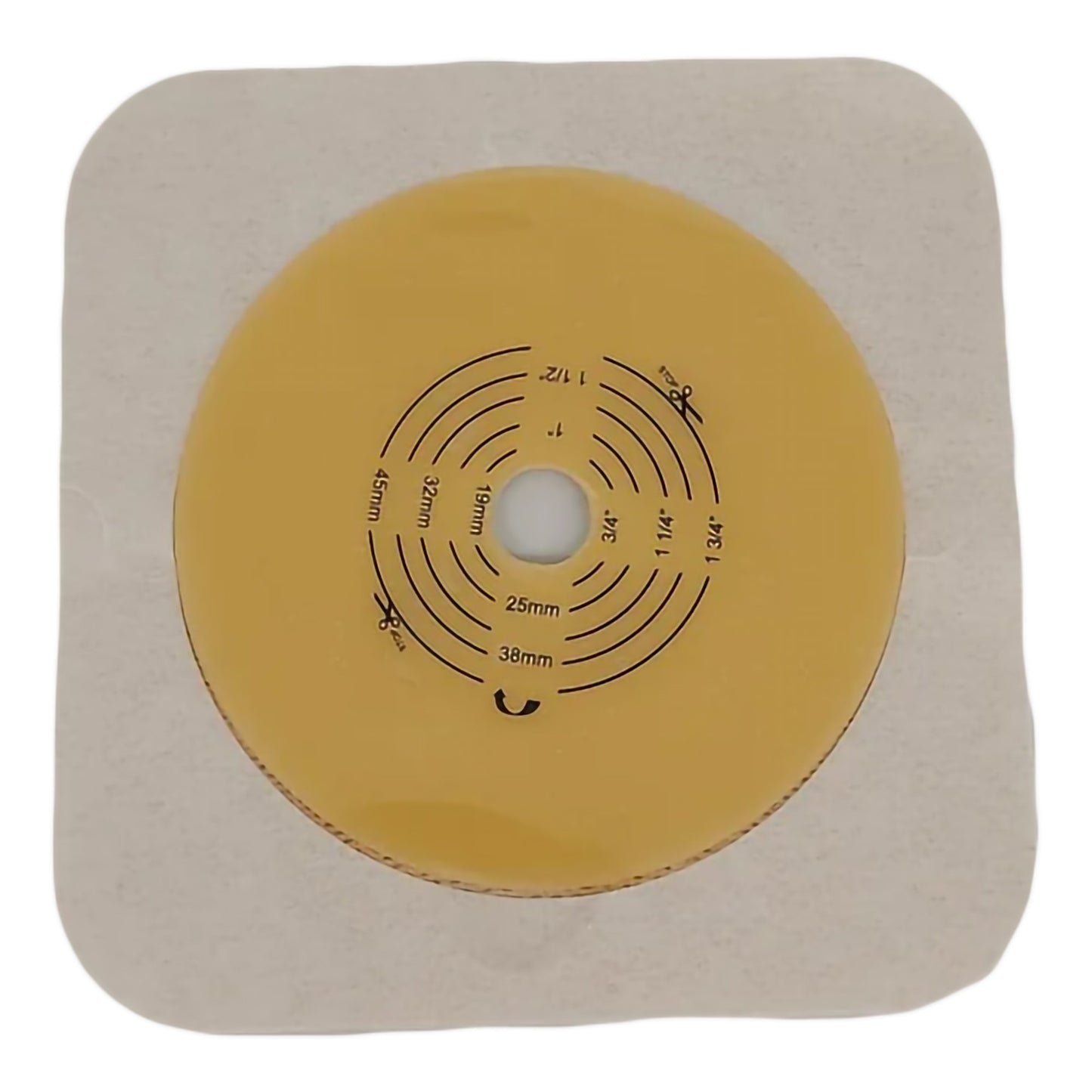 WAFER, OSTOMY 2PC STD TAPE COLLAR BGE 57MM 2 1/4" (10/BX)