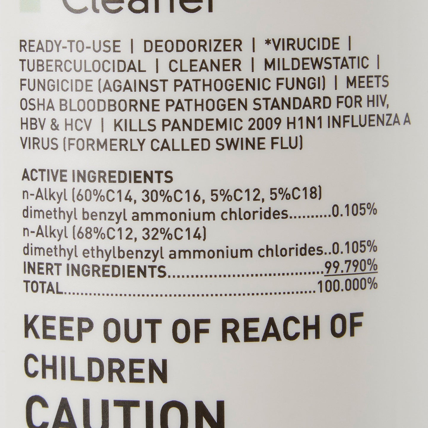 CLEANER/DISINFECT, PRO-TECH RTU 32OZ (12/CS)