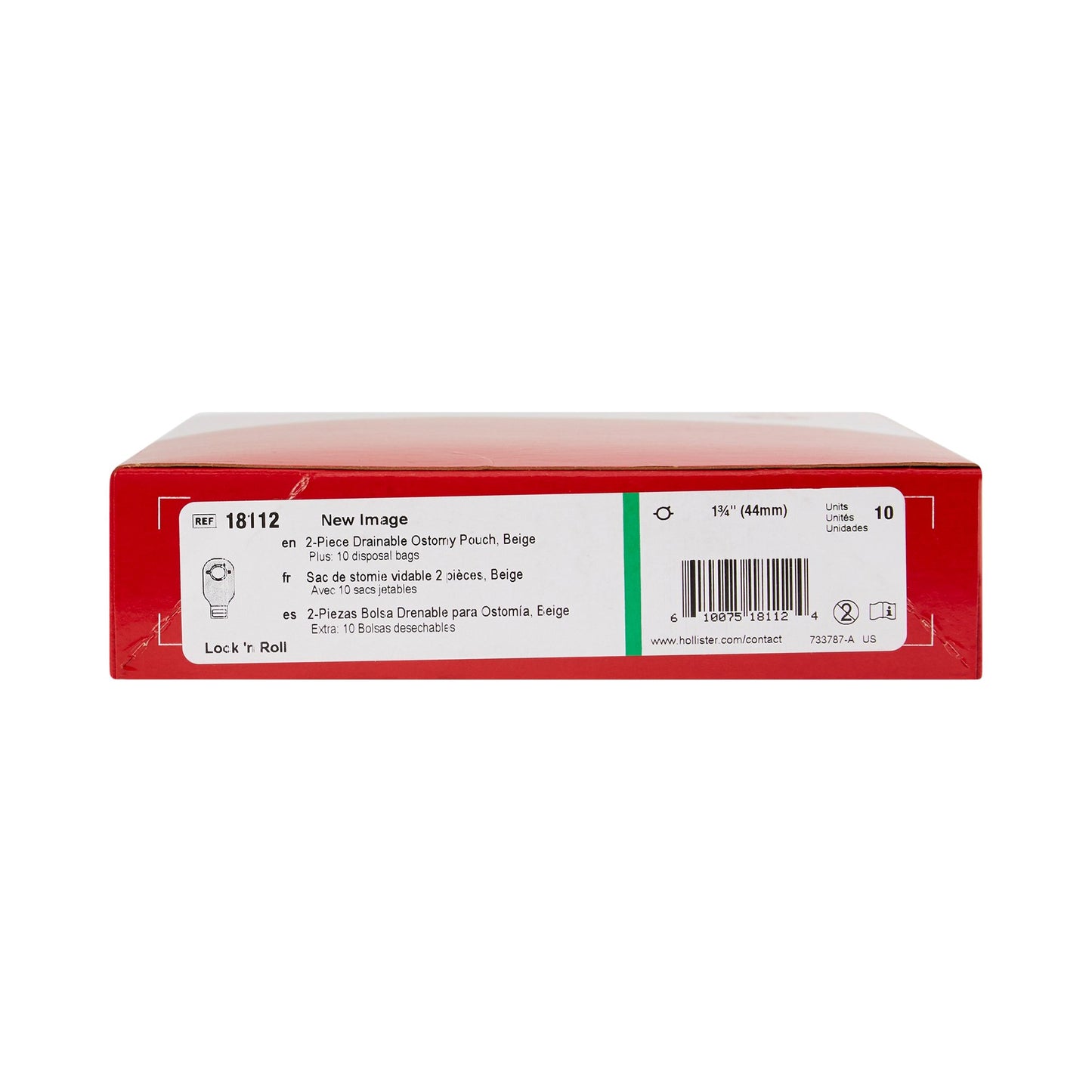 POUCH, NEW IMAGE DRAINABLE 1 3/4" (10/BX)