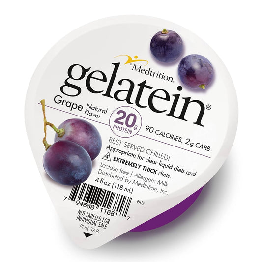 GELATEIN, PROSOURCE HIGH PROTEIN CUP GRAPE 4OZ (36/CS)